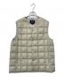 TAION（タイオン）の古着「ダウンベスト」｜ベージュ