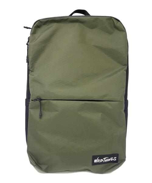 WILD THINGS（ワイルドシングス）WILD THINGS (ワイルドシングス) リュック オリーブの古着・服飾アイテム