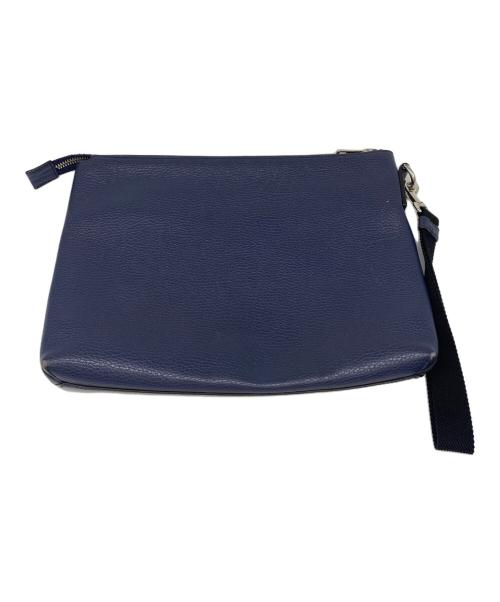 GUCCI（グッチ）GUCCI (グッチ) セカンドバッグ ネイビー サイズ:表記無しの古着・服飾アイテム