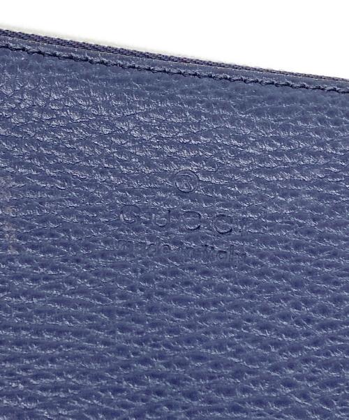 GUCCI（グッチ）GUCCI (グッチ) セカンドバッグ ネイビー サイズ:表記無しの古着・服飾アイテム