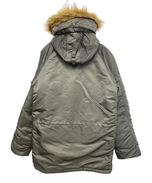 ALPHA（アルファ）ALPHA (アルファ) N-3Bジャケット ブラウン サイズ:ＸＬの古着・服飾アイテム