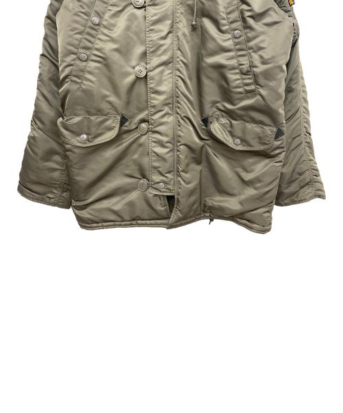 ALPHA（アルファ）ALPHA (アルファ) N-3Bジャケット ブラウン サイズ:ＸＬの古着・服飾アイテム