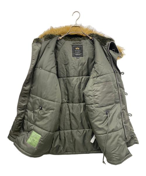 ALPHA（アルファ）ALPHA (アルファ) N-3Bジャケット ブラウン サイズ:ＸＬの古着・服飾アイテム