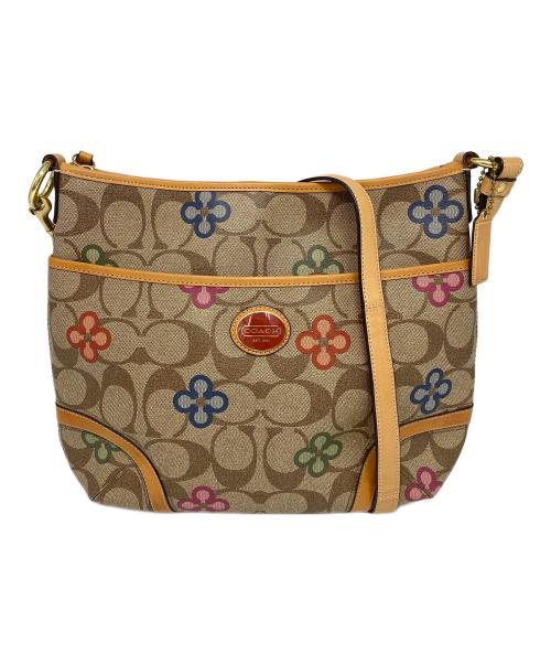 COACH（コーチ）COACH (コーチ) ショルダーバッグ ベージュの古着・服飾アイテム