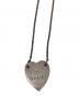 GUCCI (グッチ) ハートトップネックレス サイズ:表記無し：8000円