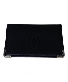 Cartier（カルティエ）の古着「カードケース」｜ブラック