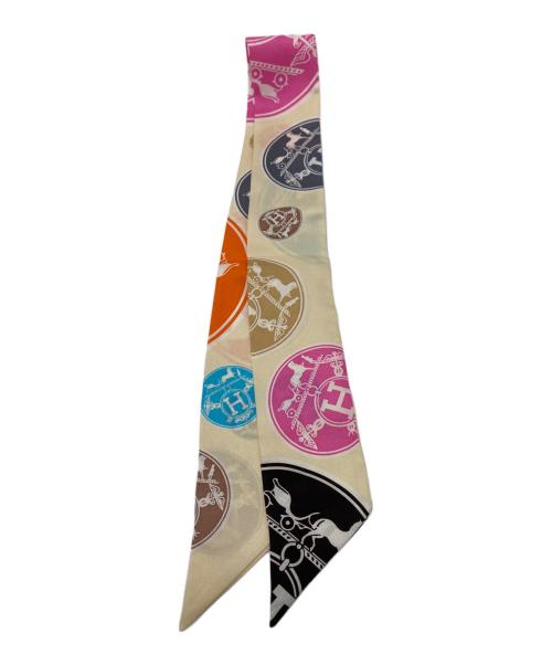 HERMES（エルメス）HERMES (エルメス) バンダナスカーフ マルチカラー サイズ:表記無しの古着・服飾アイテム