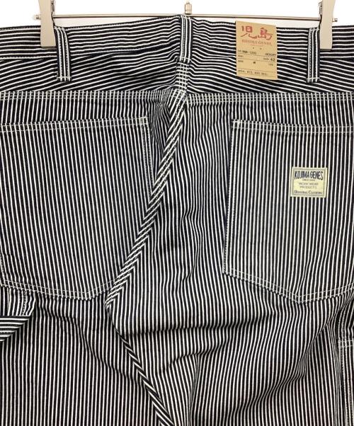 児島ジーンズ（コジマジーンズ）児島ジーンズ (コジマジーンズ) ベーシックペインターパンツ インディゴ×ホワイト サイズ:42の古着・服飾アイテム