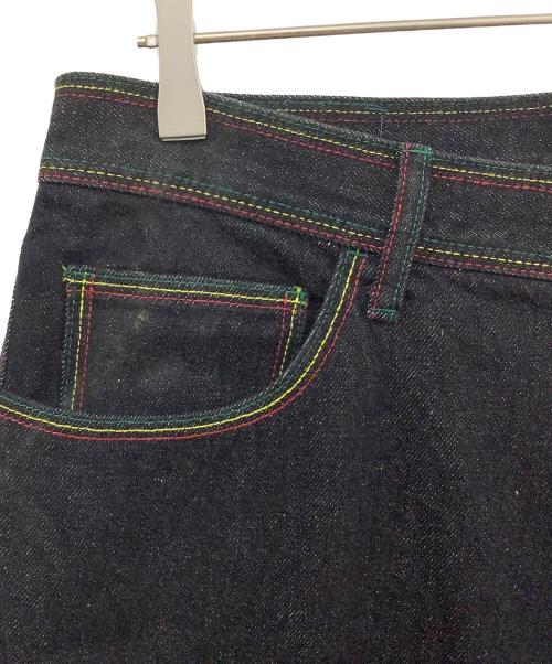 X-LARGE（エクストララージ）X-LARGE (エクストララージ) BOB MARLEY (ボブ・マーリィ) デニムショーツ インディゴ サイズ:91cm (W36) 未使用品の古着・服飾アイテム