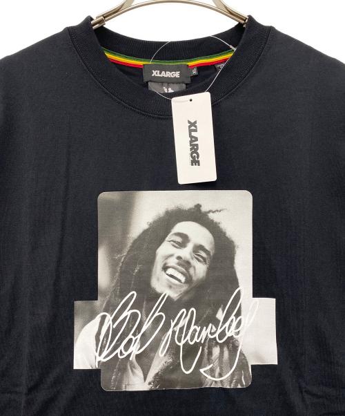 X-LARGE（エクストララージ）X-LARGE (エクストララージ) BOB MARLEY (ボブ・マーリィ) 半袖カットソー ブラック サイズ:ＸＬ 未使用品の古着・服飾アイテム
