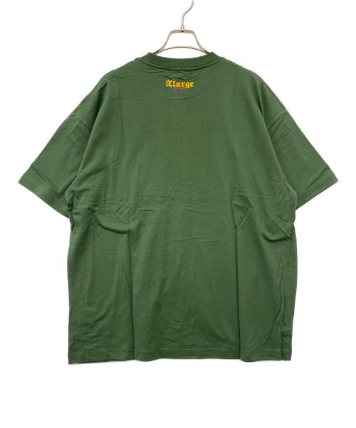 X-LARGE（エクストララージ）X-LARGE (エクストララージ) BOB MARLEY (ボブ・マーリィ) 半袖カットソー グリーン サイズ:ＸＬ 未使用品の古着・服飾アイテム