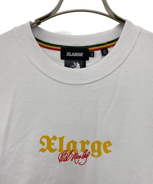 X-LARGE（エクストララージ）X-LARGE (エクストララージ) BOB MARLEY (ボブ・マーリィ) 半袖カットソー ホワイト サイズ:ＸＬ 未使用品の古着・服飾アイテム