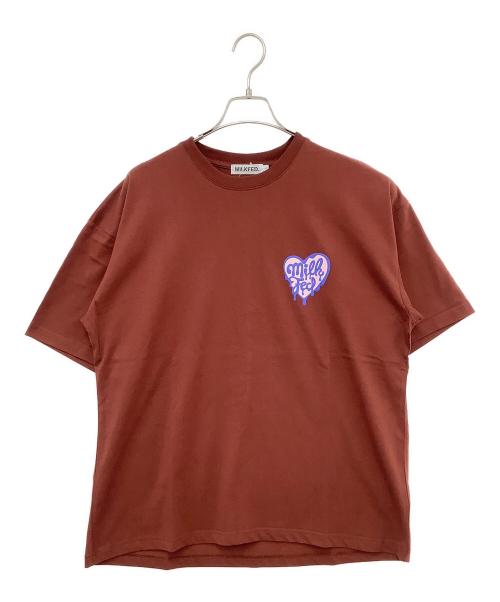 MILK FED.（ミルクフェド）MILK FED. (ミルクフェド) 半袖カットソー ブラウン サイズ:Ｌ 未使用品の古着・服飾アイテム