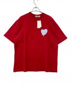 MILK FED.ミルクフェド）の古着「半袖カットソー」｜レッド