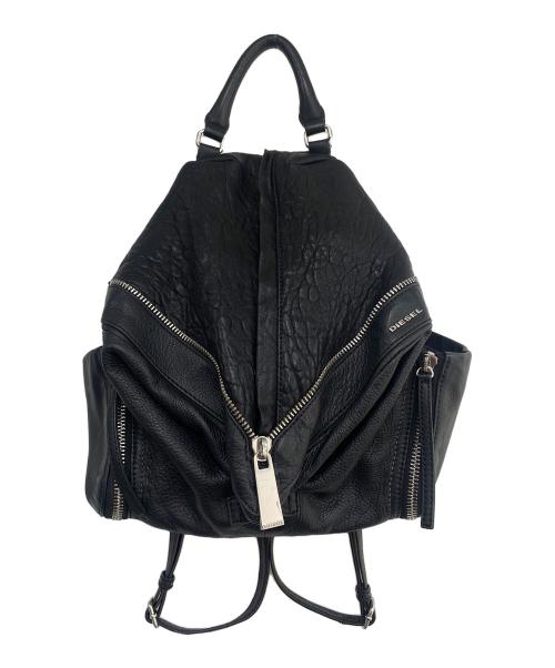 DIESEL（ディーゼル）DIESEL (ディーゼル) リュック ブラックの古着・服飾アイテム