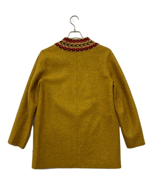 KUNA（クーナ）KUNA (クーナ) アルパカカーディガン マスタード サイズ:Sの古着・服飾アイテム