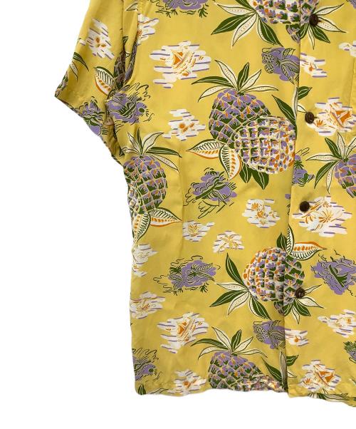 Sun Surf（サンサーフ）Sun Surf (サンサーフ) 半袖シャツ イエロー サイズ:Ｍの古着・服飾アイテム