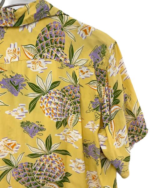 Sun Surf（サンサーフ）Sun Surf (サンサーフ) 半袖シャツ イエロー サイズ:Ｍの古着・服飾アイテム