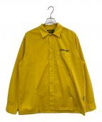 AVIREXアヴィレックス）の古着「ワークシャツ」｜イエロー