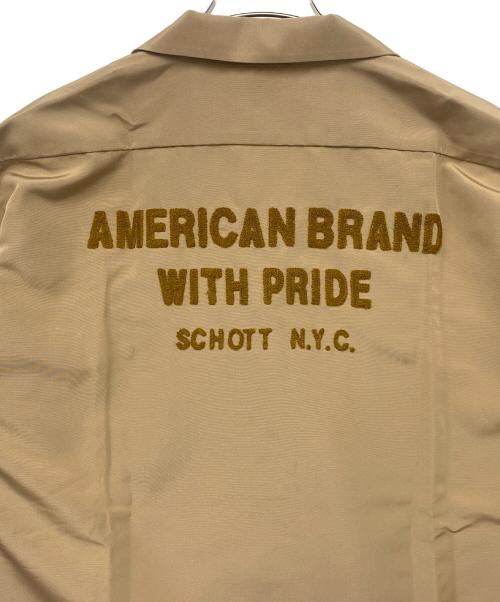 Schott（ショット）Schott (ショット) 半袖シャツ ベージュ サイズ:XL 未使用品の古着・服飾アイテム