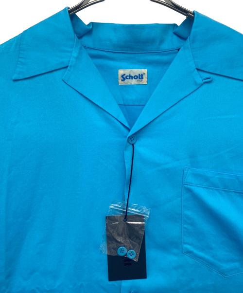 Schott（ショット）Schott (ショット) 半袖シャツ ブルー サイズ:XL 未使用品の古着・服飾アイテム