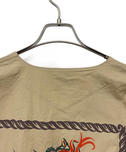 Schott（ショット）Schott (ショット) 半袖シャツ ベージュ サイズ:XLの古着・服飾アイテム