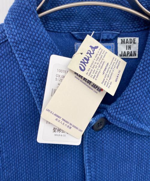 BLUE BLUE（ブルーブルー）BLUE BLUE (ブルーブルー) 長袖シャツ インディゴ サイズ:XL 未使用品の古着・服飾アイテム