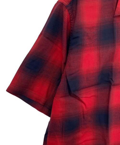 SUGAR CANE（シュガーケーン）SUGAR CANE (シュガーケーン) 半袖シャツ レッド サイズ:L 未使用品の古着・服飾アイテム