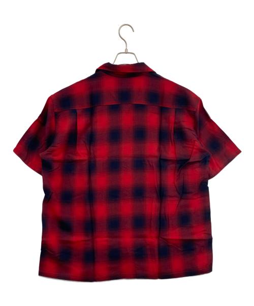 SUGAR CANE（シュガーケーン）SUGAR CANE (シュガーケーン) 半袖シャツ レッド サイズ:L 未使用品の古着・服飾アイテム