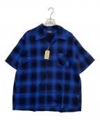 SUGAR CANEシュガーケーン）の古着「半袖シャツ」｜ブルー