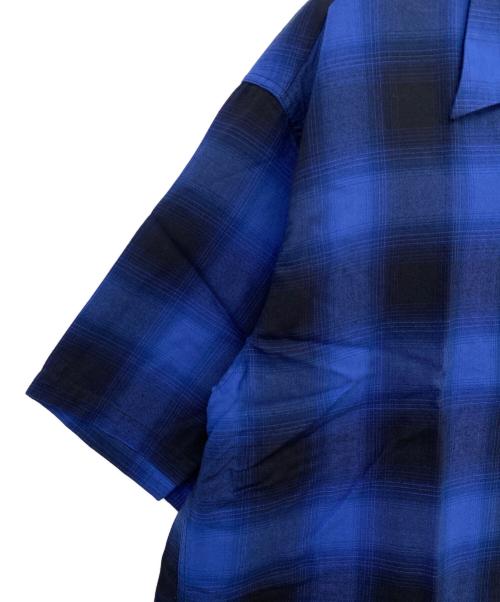 SUGAR CANE（シュガーケーン）SUGAR CANE (シュガーケーン) 半袖シャツ ブルー サイズ:L 未使用品の古着・服飾アイテム