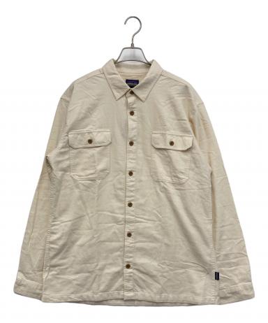 中古・古着通販】Patagonia (パタゴニア) 長袖シャツ アイボリー