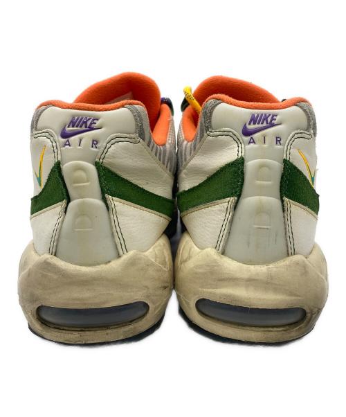 NIKE（ナイキ）NIKE (ナイキ) ローカットスニーカー ホワイト×グリーン サイズ:30㎝の古着・服飾アイテム