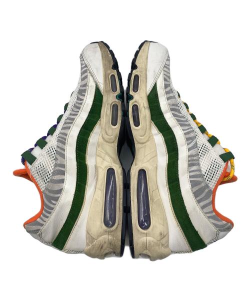 NIKE（ナイキ）NIKE (ナイキ) ローカットスニーカー ホワイト×グリーン サイズ:30㎝の古着・服飾アイテム