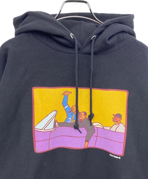 APPLEBUM（アップルバム）APPLEBUM (アップルバム) プルオーバーパーカー ブラック サイズ:ＸＬ 未使用品の古着・服飾アイテム