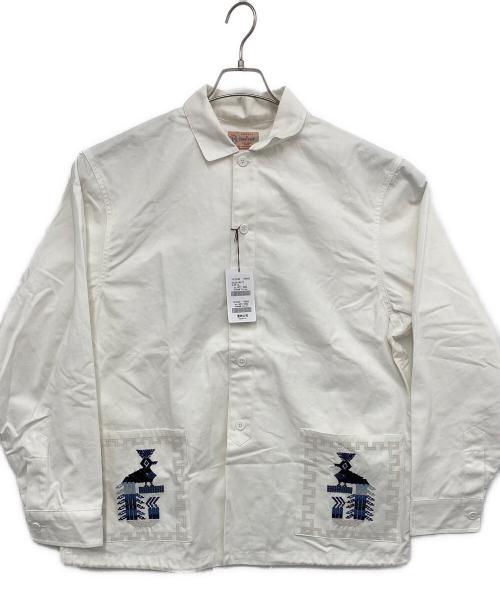 TOWN CRAFT（タウンクラフト）TOWN CRAFT (タウンクラフト) 長袖シャツ ホワイト サイズ:XLの古着・服飾アイテム