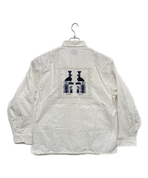 TOWN CRAFT（タウンクラフト）TOWN CRAFT (タウンクラフト) 長袖シャツ ホワイト サイズ:XLの古着・服飾アイテム