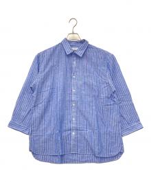 SHIPS（シップス）の古着「シャツ」｜スカイブルー