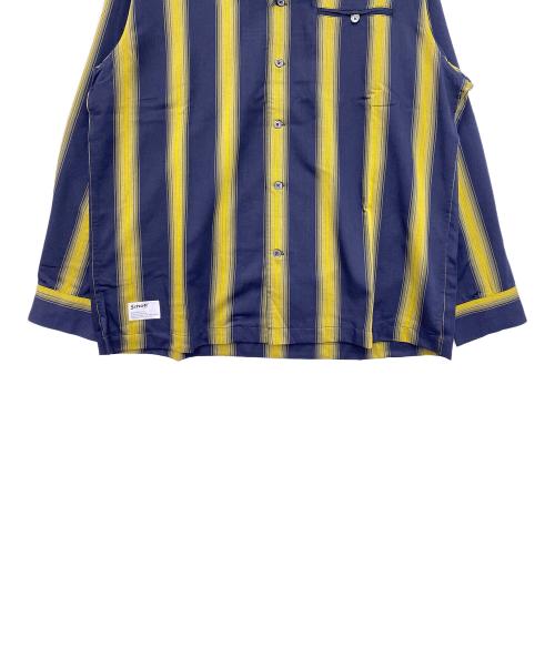 Schott（ショット）Schott (ショット) 長袖シャツ ブラック×イエロー サイズ:2XL 未使用品の古着・服飾アイテム