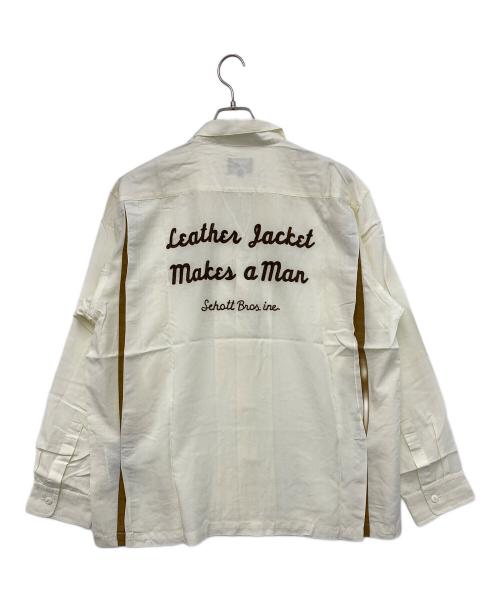 Schott（ショット）Schott (ショット) 長袖シャツ アイボリー サイズ:2XL 未使用品の古着・服飾アイテム