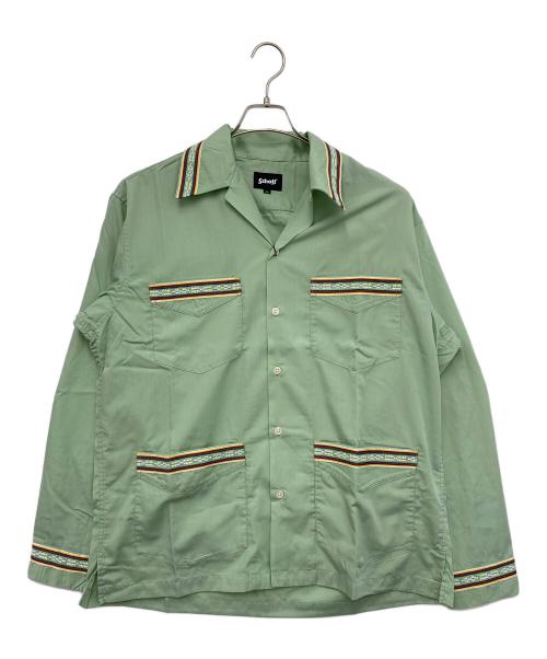 Schott（ショット）Schott (ショット) 長袖シャツ グリーン サイズ:2XL 未使用品の古着・服飾アイテム