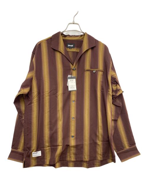 Schott（ショット）Schott (ショット) 半袖シャツ ブラウン サイズ:2XL 未使用品の古着・服飾アイテム