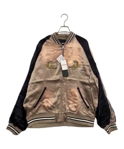 Schott（ショット）Schott (ショット) レーヨンエイジングスカジャン ベージュ サイズ:2XL 未使用品の古着・服飾アイテム