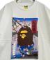 A BATHING APE (ア ベイシング エイプ) 半袖Tシャツ ホワイト サイズ:2XL 未使用品：6000円