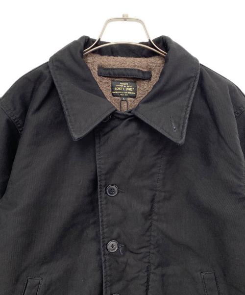 Schott（ショット）Schott (ショット) シビリアンデッキジャケット ブラック サイズ:Ｌ 未使用品の古着・服飾アイテム