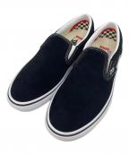 VANSヴァンズ）の古着「スリッポン」｜ブラック