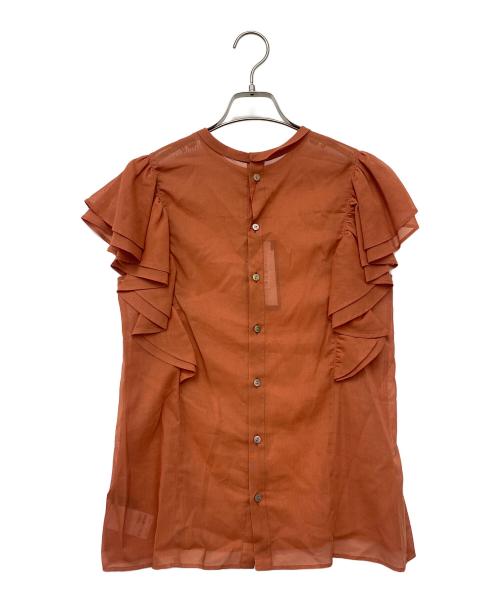 TOMORROW LAND（トゥモローランド）TOMORROW LAND (トゥモローランド) ノースリーブブラウス レッド サイズ:Sの古着・服飾アイテム