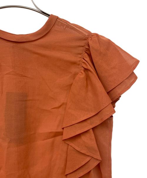 TOMORROW LAND（トゥモローランド）TOMORROW LAND (トゥモローランド) ノースリーブブラウス レッド サイズ:Sの古着・服飾アイテム