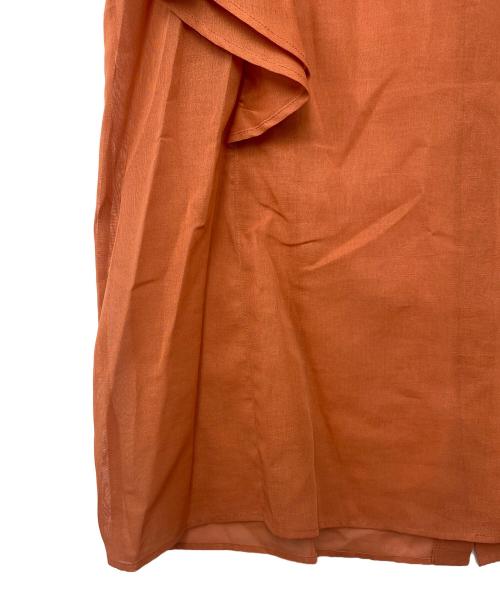 TOMORROW LAND（トゥモローランド）TOMORROW LAND (トゥモローランド) ノースリーブブラウス レッド サイズ:Sの古着・服飾アイテム