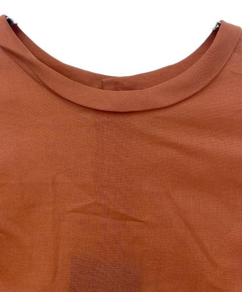 TOMORROW LAND（トゥモローランド）TOMORROW LAND (トゥモローランド) ノースリーブブラウス レッド サイズ:Sの古着・服飾アイテム